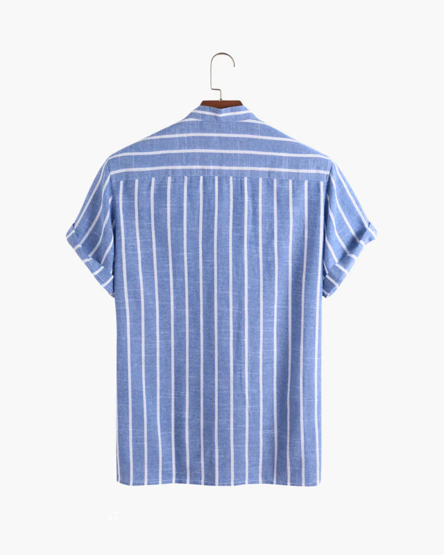 Camisa Polo Masculina Listrada Mônaco