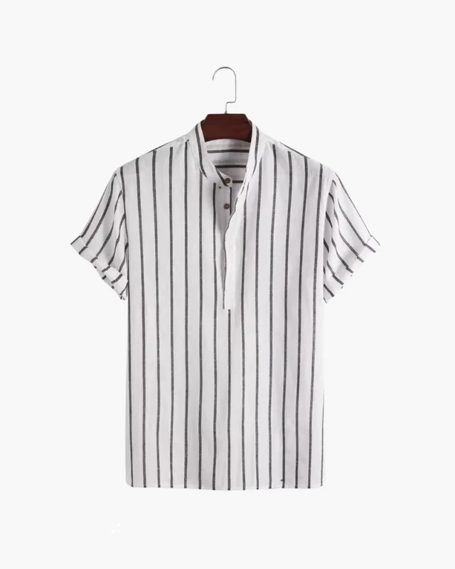 Camisa Polo Masculina Listrada Mônaco