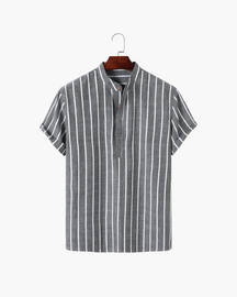 Camisa Polo Masculina Listrada Mônaco