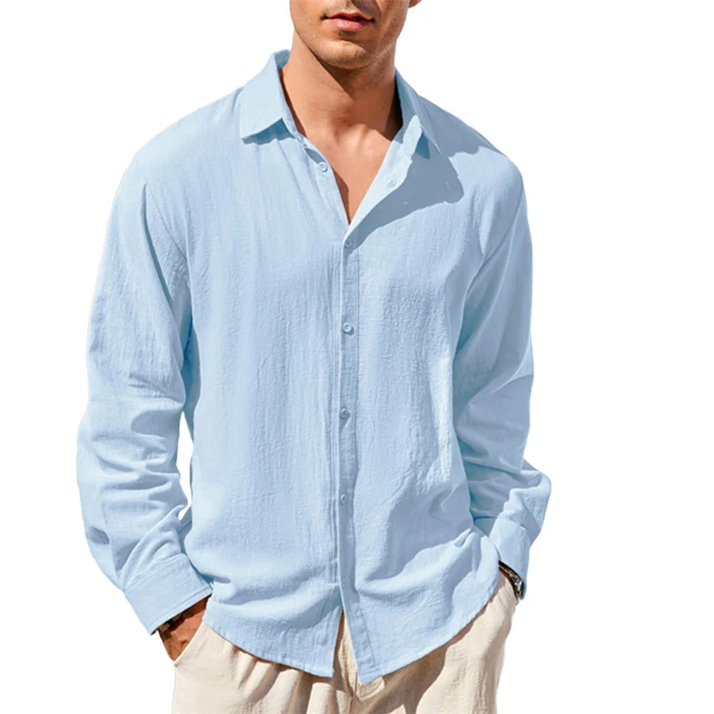 Camisa Masculina em Linho Recife