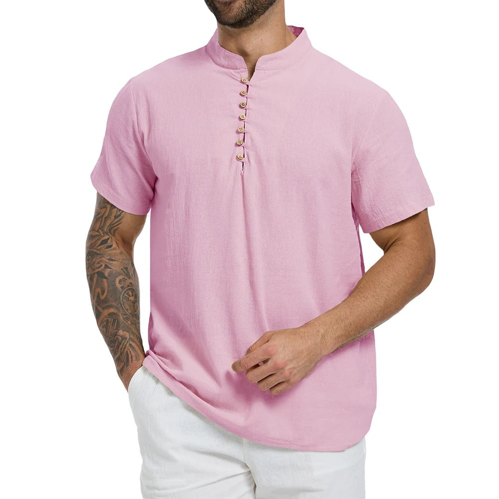 Camisa Masculina em Linho Maragogi